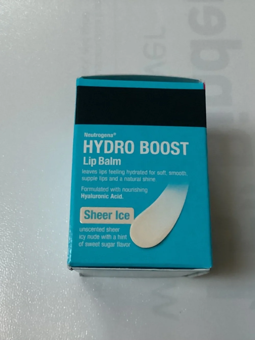 Neutrogena Hydro Boost Hyaluronic Acid Lip Balm Sheer Ice Fragrance Free 15g